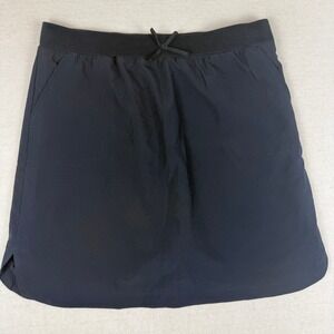 IZOD Approved Schoolwear Navy Blue Skort Girls Size 14.5 Plus Elastic Waist